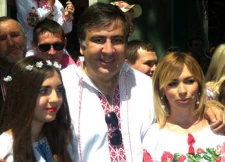 Саакашвили, вышиванка|Фото: