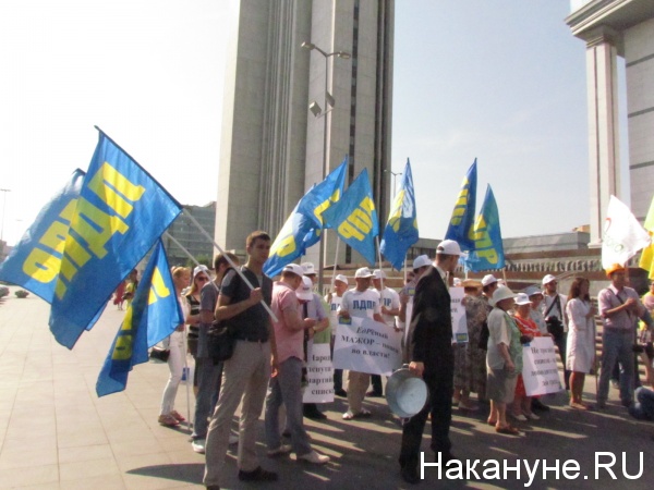 митинг у ЗакСО, оппозиционные партии|Фото:Накануне.RU