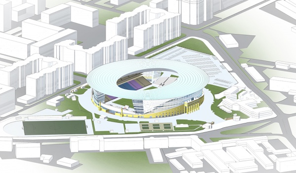 проект реконструкции Центрального стадиона|Фото:http://xn--2018-94d9anja5l.xn--p1ai/