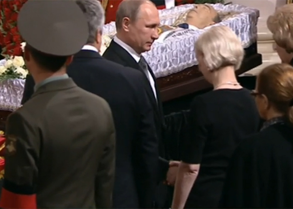 Прощание с Евгением Примаковым, Владимир Путин|Фото: vesti.ru