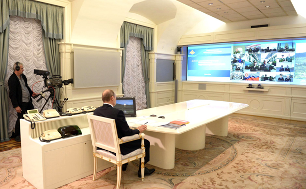 Путин, единый день приемки, центр управления обороной|Фото: kremlin.ru