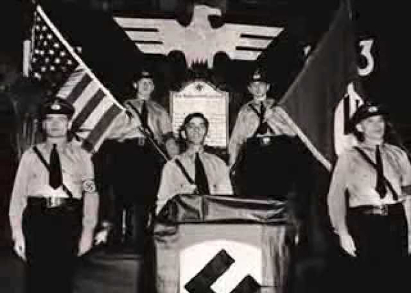 США, американская партия нацистов, нацисты, фашизм, нацизм, зига, хайль Гитлер, неонацизм, расизм|Фото: i.ytimg.com