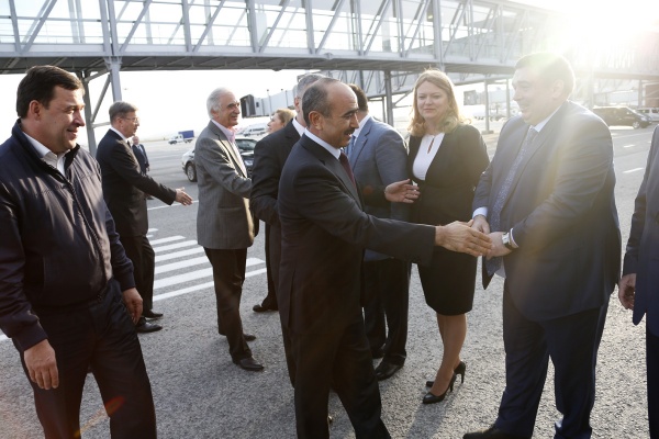 встреча азербайджанской делегации, Евгений Куйвашев|Фото: Департамент информационной политики губернатора