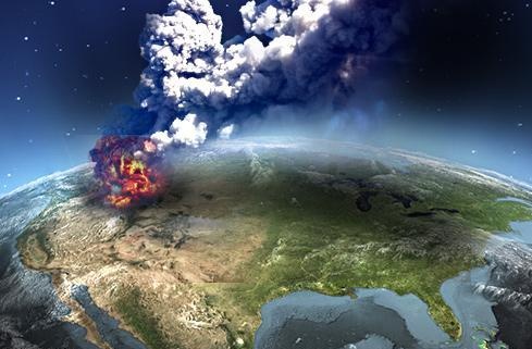 взрыв, Йеллоустоун, вулкан|Фото: naturalnews.com