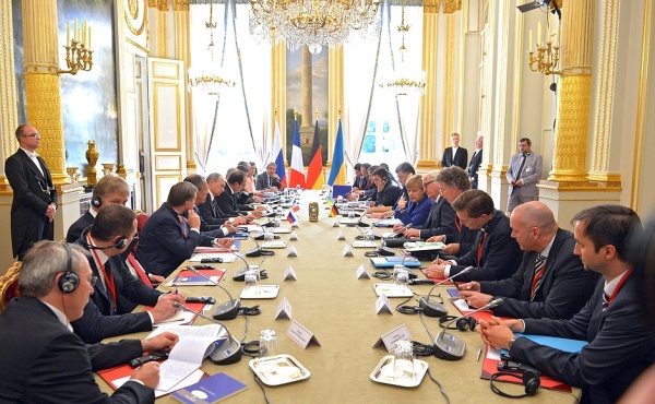 переговоры в Париже в "нормандском формате"|Фото:http://www.kremlin.ru