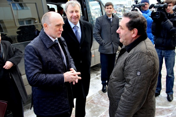 Борис Дубровский визит в Магнитогорск|Фото: gubernator74.ru