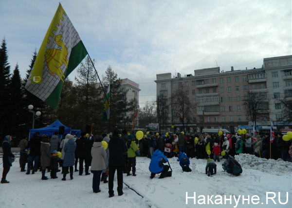 ГОК, митинг, Стоп-ГОК, РМК, Челябинск|Фото: Накануне.RU