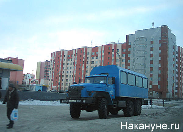 новый уренгой грузовик автомобиль урал вахтовка | Фото: Накануне.ru