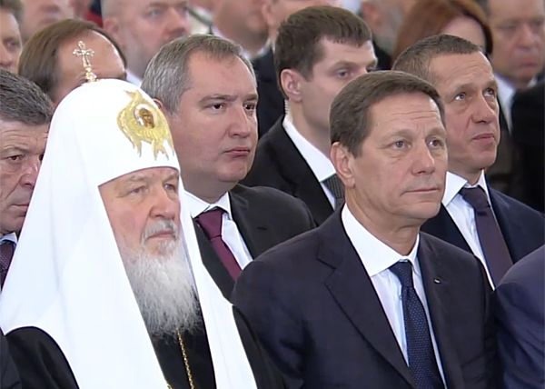 Послание Федеральному собранию, патриарх Кирилл, Рогозин, Жуков|Фото: RT