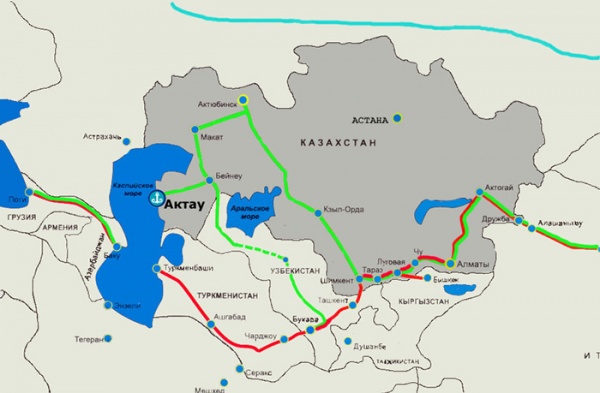 Шелковый путь, закавказская ветка, казахстанская ветка, TRACECA|Фото: rus-img.com