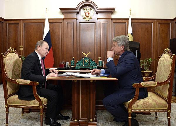 Владимир Путин, Леонид Михельсон|Фото: kremlin.ru