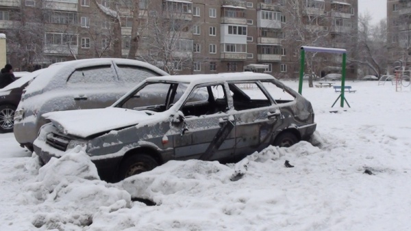 сгоревший автомобиль Нижний Тагил|Фото: ГУ МВД РФ по Свердловской области
