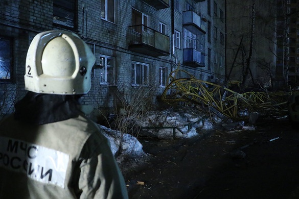 обрушение крана, ЧП, спасатели|Фото: ГУ МЧС России по СО