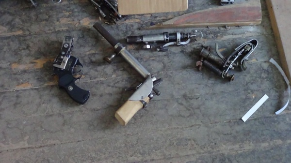 оружие, самодельное оружие, пистолет|Фото: ГУ МВД России по СО