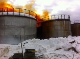 Красноуральск химзавод пожар|Фото: ГУ МЧС РФ по Свердловской области