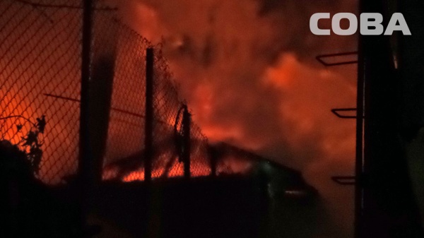 Екатеринбург пожар Свердлова|Фото: служба спасения СОВА