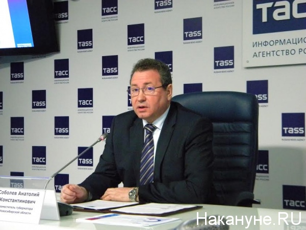 Анатолий Соболев, заместитель губернатора Новосибирской области|Фото: Накануне.RU