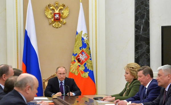 заседание Совбеза Владимир Путин|Фото: пресс-служба президента РФ