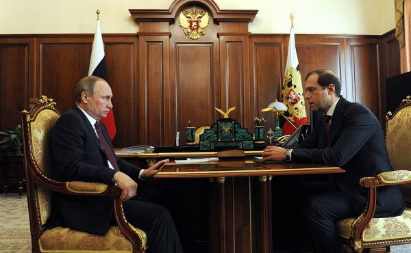 Владимир Путин, Денис Мантуров|Фото:http://kremlin.ru