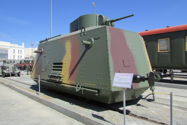 броневой вагон МБВ-2, Музей военной техники УГМК|Фото: УГМК