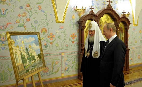 Патриарх Кирилл Владимир Путин|Фото: пресс-служба президента РФ